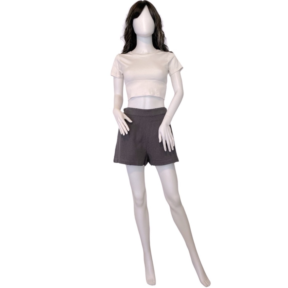 Pants Store Linen Blend High Rise Shorts